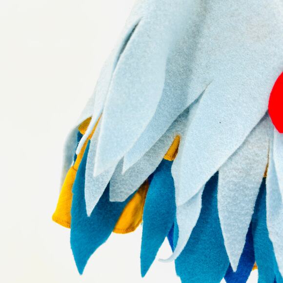 Cute Handmade Kids Felt Feather Chicken Bird Costume Dress - Picture 2 of 9